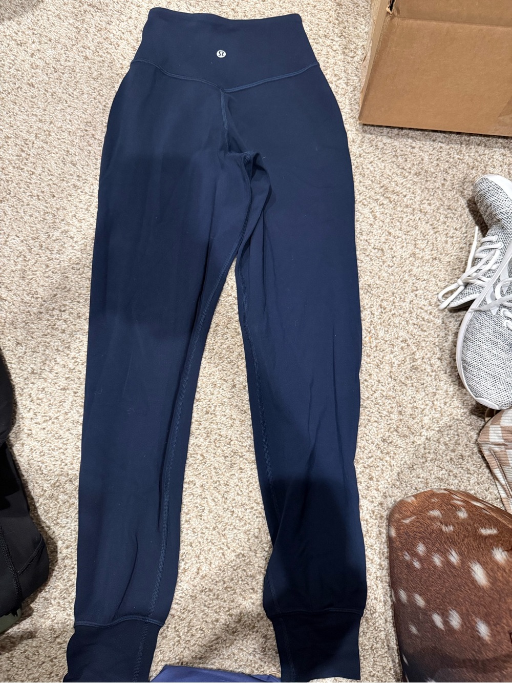 Lululemon Navy High-Rise joggers